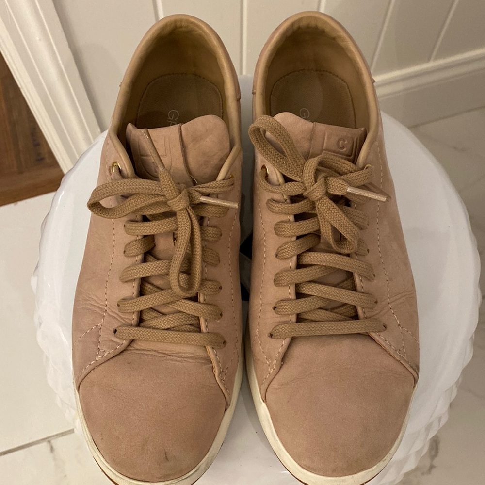 Cole Haan Grand Pro Zero Pink/Nude Sneakers Sz 8.5 B